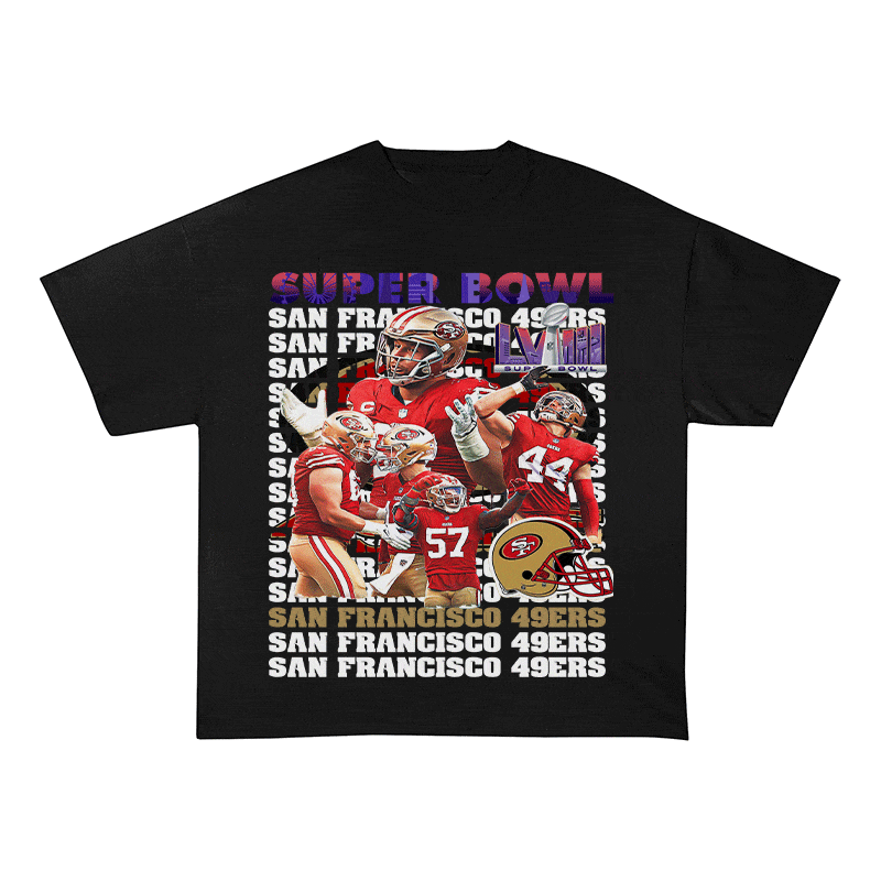 SUPERBOWL23 HEAVY WEIGHT COTTON TEE-9213