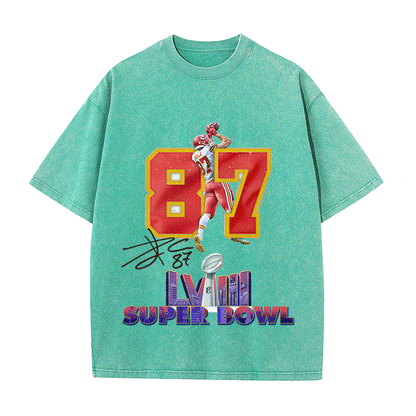 SUPERBOWL30 HEAVY WEIGHT COTTON TEE-9220
