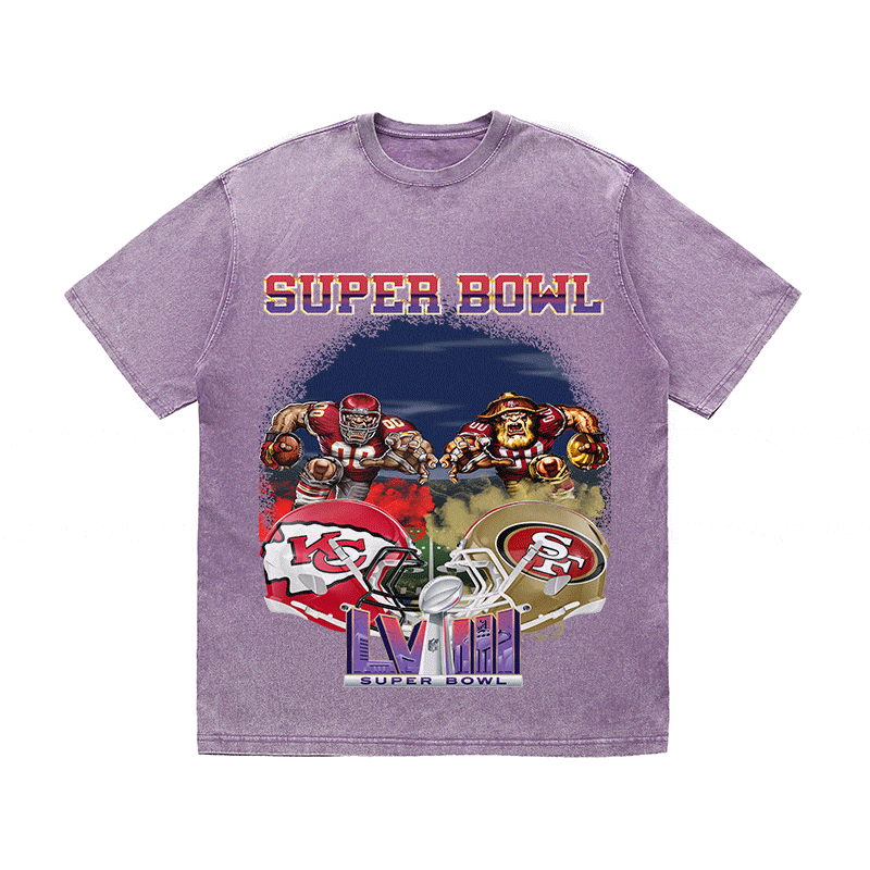 SUPERBOWL6 WO YEAR HEAVY WEIGHT COTTON TEE-9185