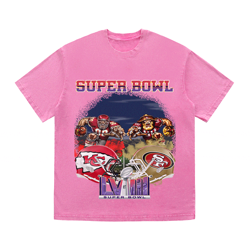 SUPERBOWL6 WO YEAR HEAVY WEIGHT COTTON TEE-9185
