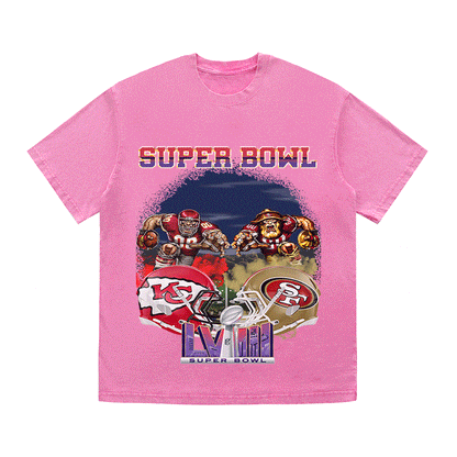 SUPERBOWL6 WO YEAR HEAVY WEIGHT COTTON TEE-9185