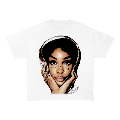 SZA HEAVEY WEIGHT COTTON TEE-8002
