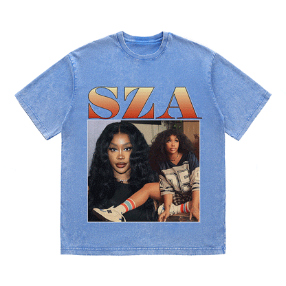 RDMCLOTHINGART tapestry hoodie SZA HEAVY WEIGHT COTTON TEE-8870