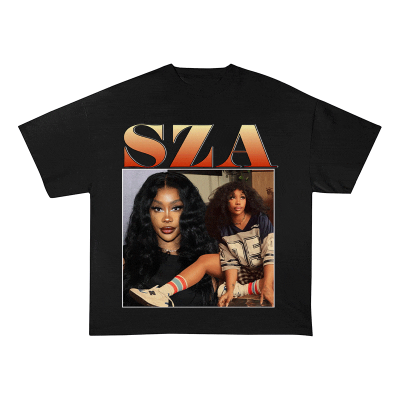 RDMCLOTHINGART tapestry hoodie SZA HEAVY WEIGHT COTTON TEE-8870