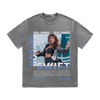 TAYLOR HEAVY WEIGHT COTTON TEE-9022
