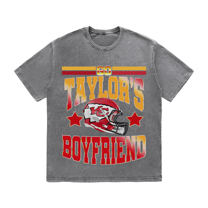 TAYLOS BOYFRIEND HEAVY WEIGHT COTTON TEE-9231