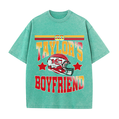 TAYLOS BOYFRIEND HEAVY WEIGHT COTTON TEE-9231