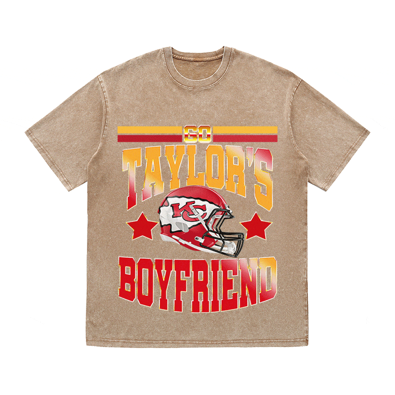 TAYLOS BOYFRIEND HEAVY WEIGHT COTTON TEE-9231