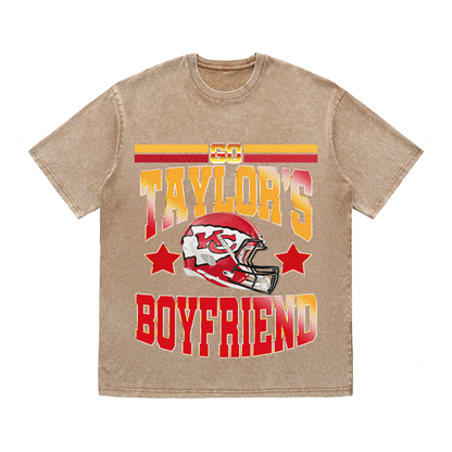TAYLOS BOYFRIEND HEAVY WEIGHT COTTON TEE-9231