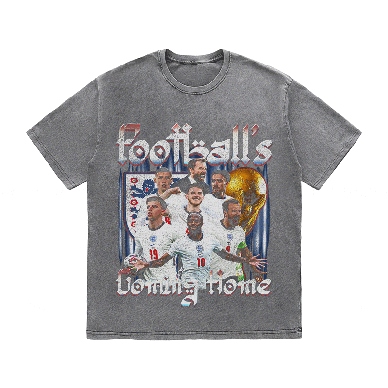 THREE LIONS HEAVY WEIGHT COTTON TEE-8984