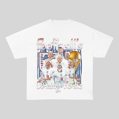 THREE LIONS HEAVY WEIGHT COTTON TEE-8984