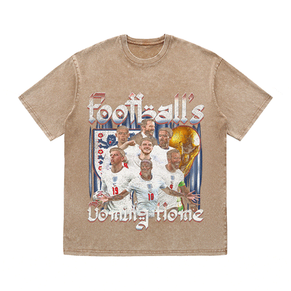THREE LIONS HEAVY WEIGHT COTTON TEE-8984