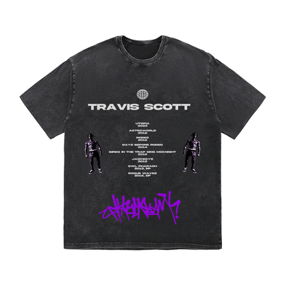 RDMCLOTHINGART tapestry hoodie TRAVIS SCOTT HEAVY WEIGHT COTTON TEE-8893