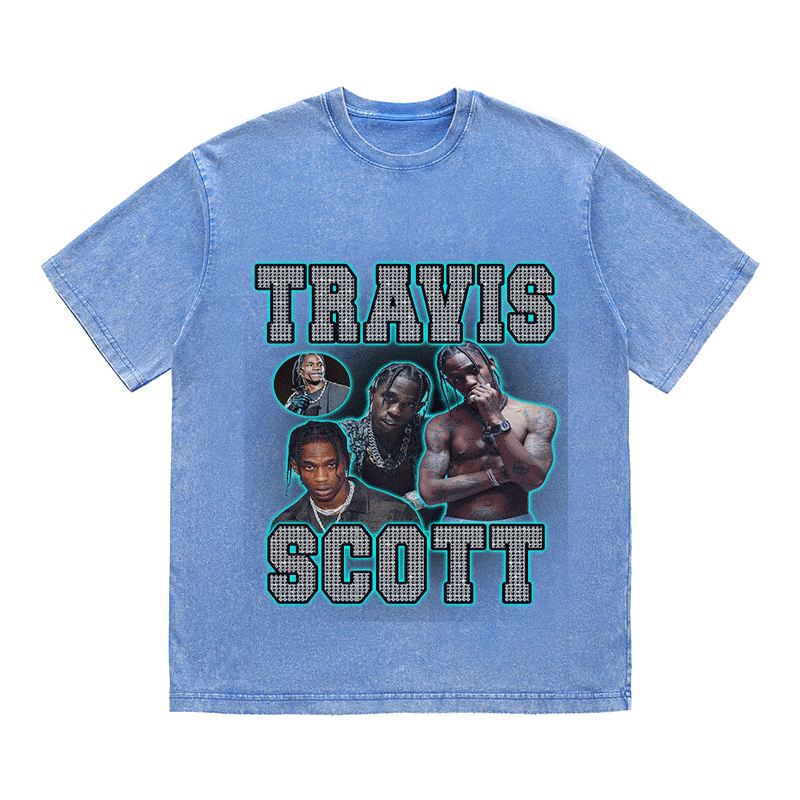 TRAVIS SCOTT HEAVY WEIGHT COTTON TEE-9140
