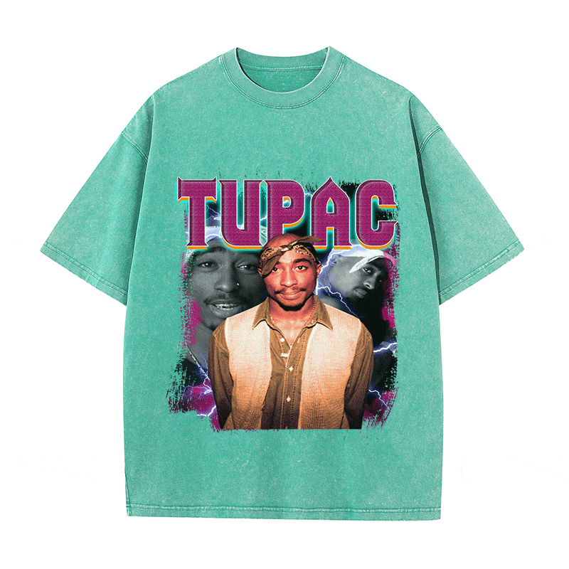 TUPAC HEAVY WEIGHT COTTON TEE-9142