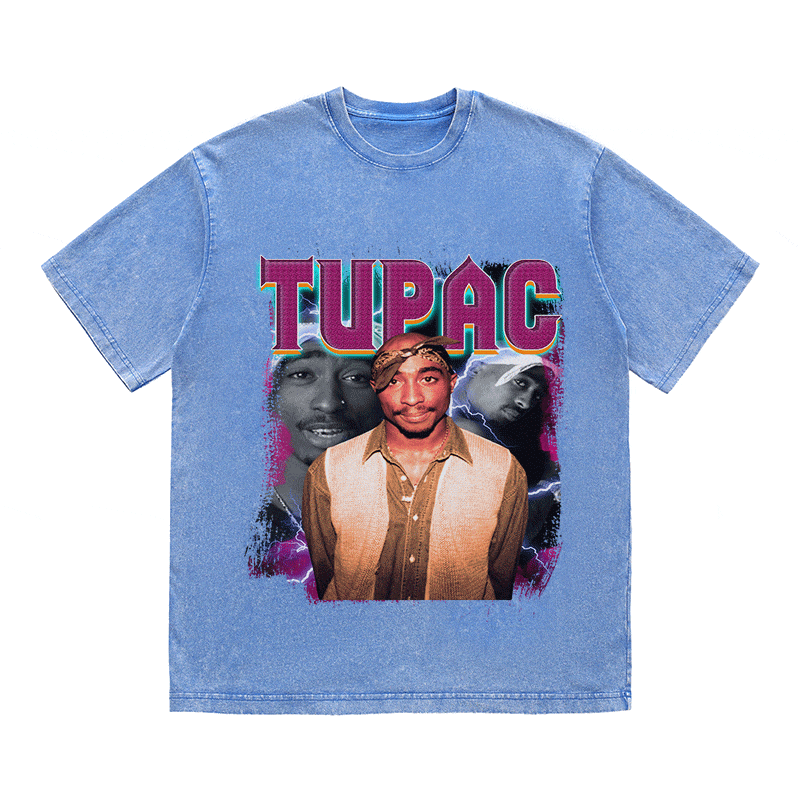 TUPAC HEAVY WEIGHT COTTON TEE-9142
