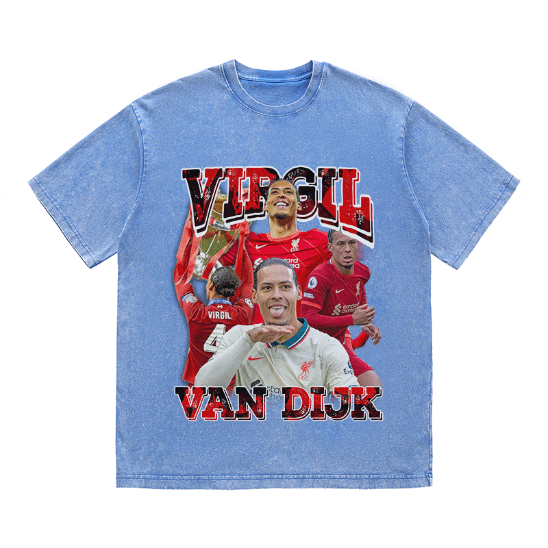 VAN DIJK HEAVY WEIGHT COTTON TEE-9178