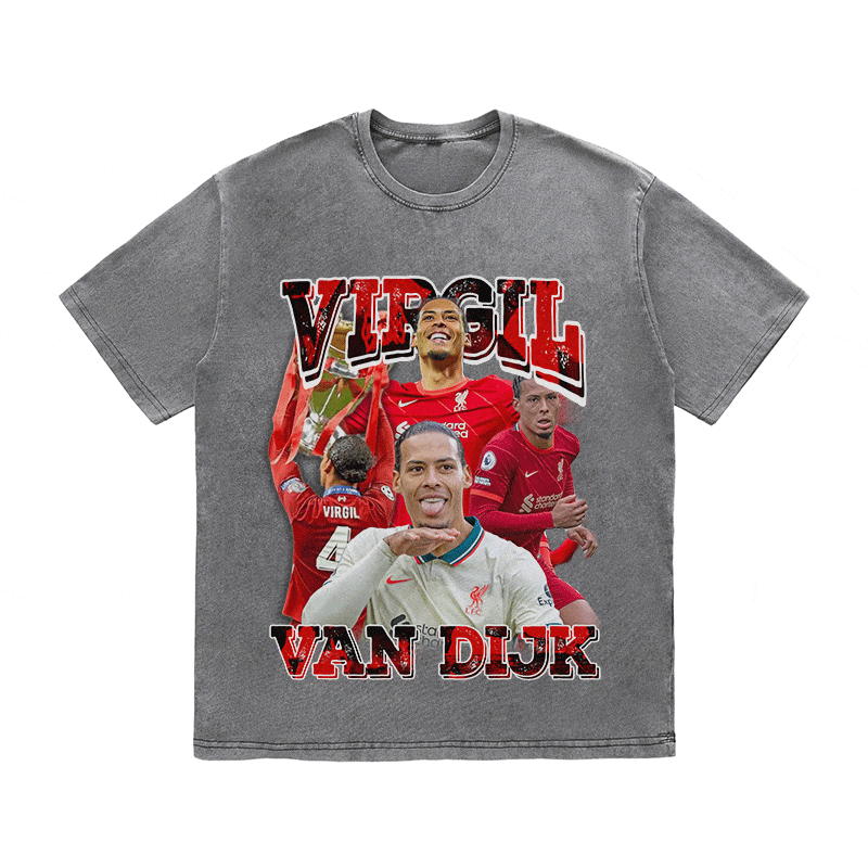VAN DIJK HEAVY WEIGHT COTTON TEE-9178