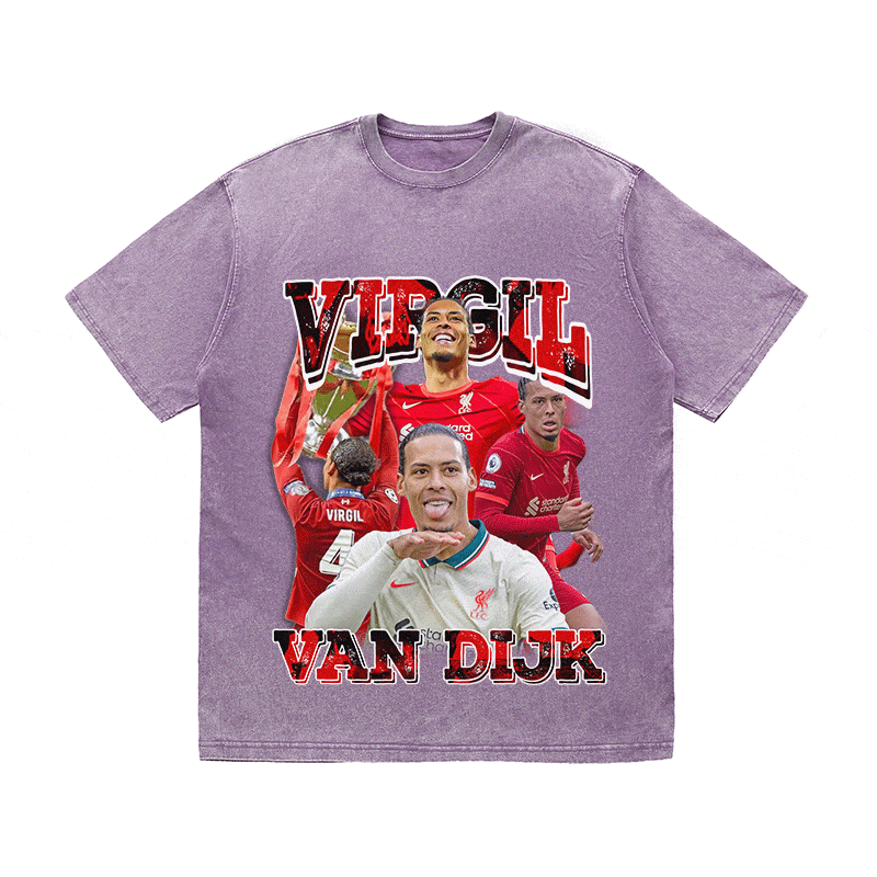 VAN DIJK HEAVY WEIGHT COTTON TEE-9178