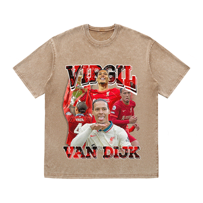 VAN DIJK HEAVY WEIGHT COTTON TEE-9178