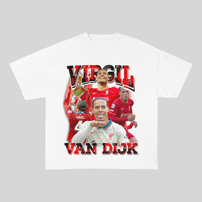 VAN DIJK HEAVY WEIGHT COTTON TEE-9178