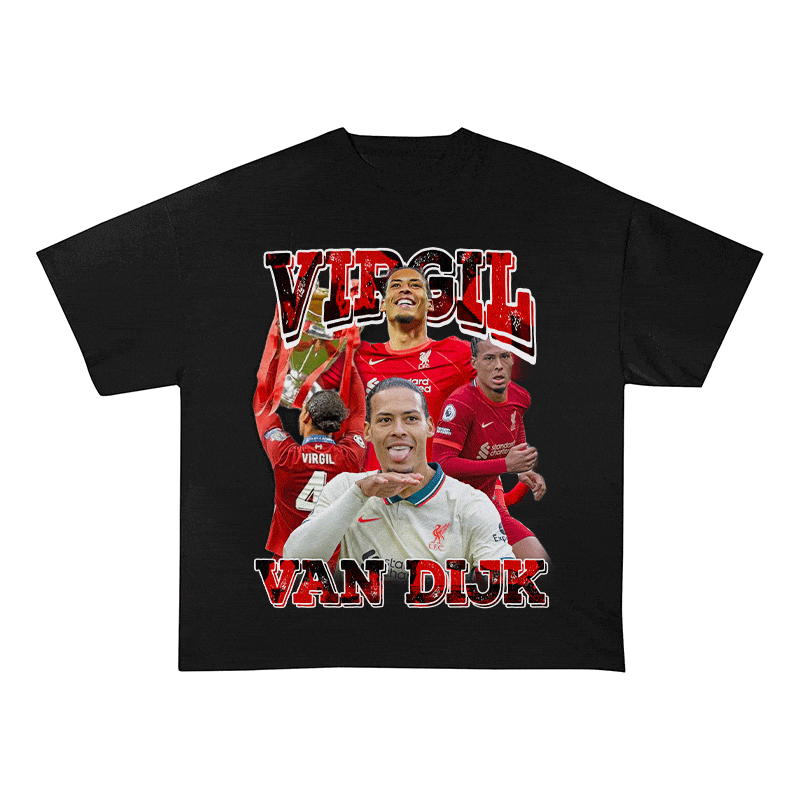 VAN DIJK HEAVY WEIGHT COTTON TEE-9178