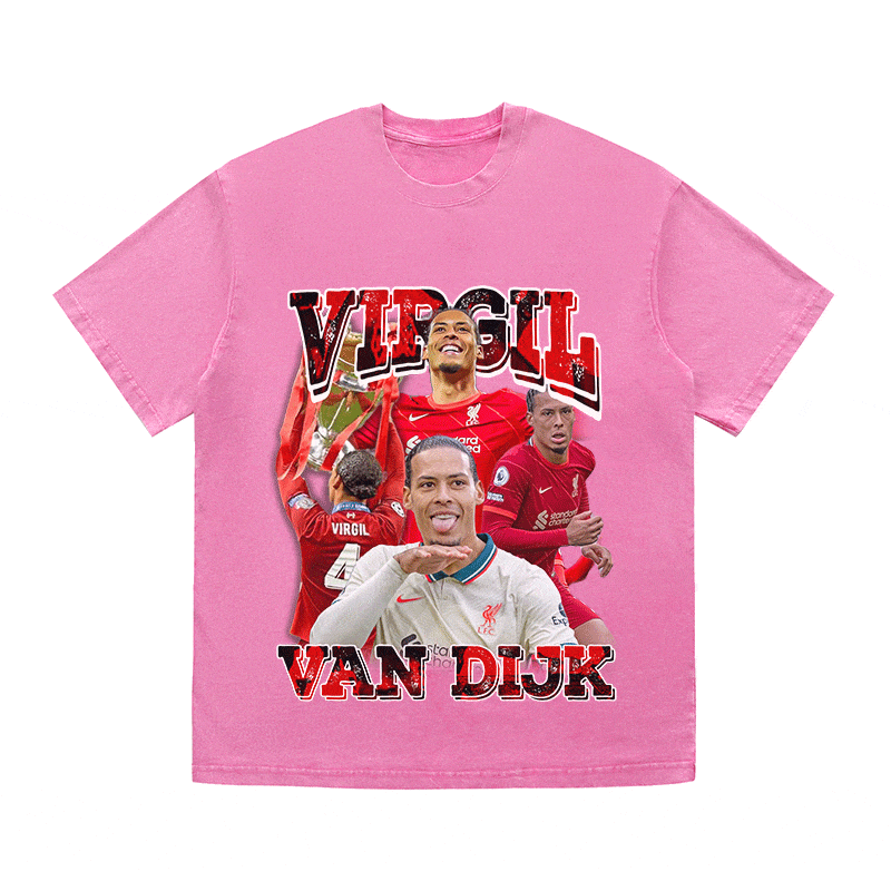 VAN DIJK HEAVY WEIGHT COTTON TEE-9178