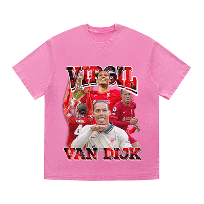 VAN DIJK HEAVY WEIGHT COTTON TEE-9178
