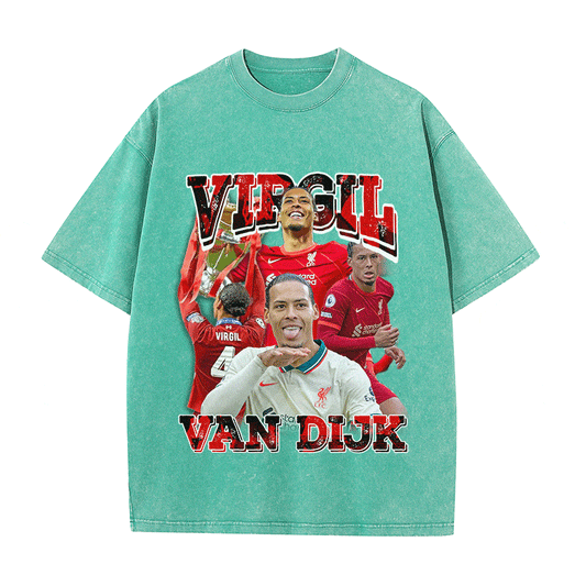 VAN DIJK HEAVY WEIGHT COTTON TEE-9178