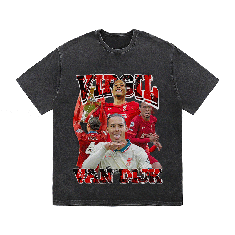 VAN DIJK HEAVY WEIGHT COTTON TEE-9178