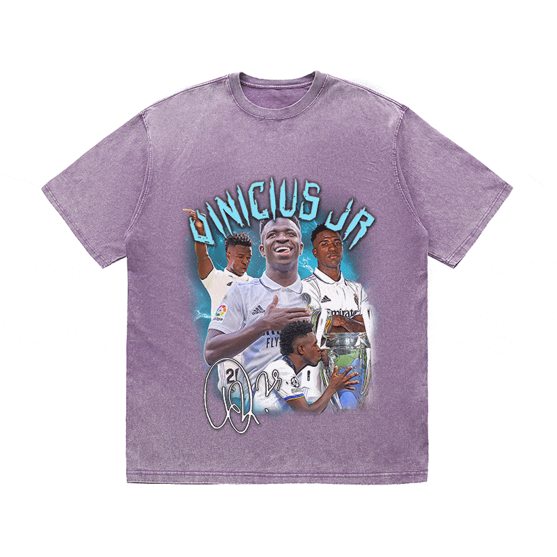 VINICIUS JR HEAVY WEIGHT COTTON TEE-9179