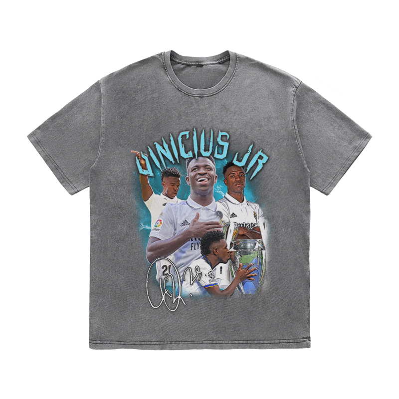 VINICIUS JR HEAVY WEIGHT COTTON TEE-9179