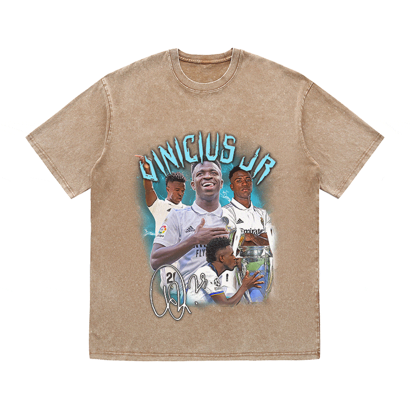 VINICIUS JR HEAVY WEIGHT COTTON TEE-9179