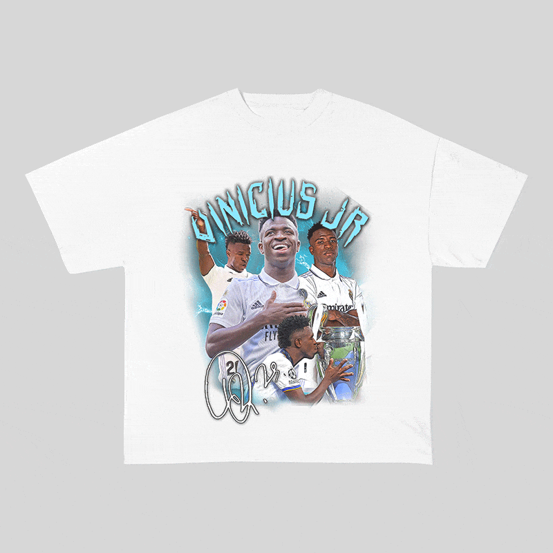 VINICIUS JR HEAVY WEIGHT COTTON TEE-9179