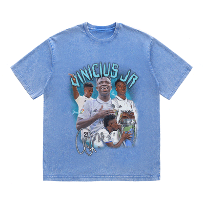 VINICIUS JR HEAVY WEIGHT COTTON TEE-9179