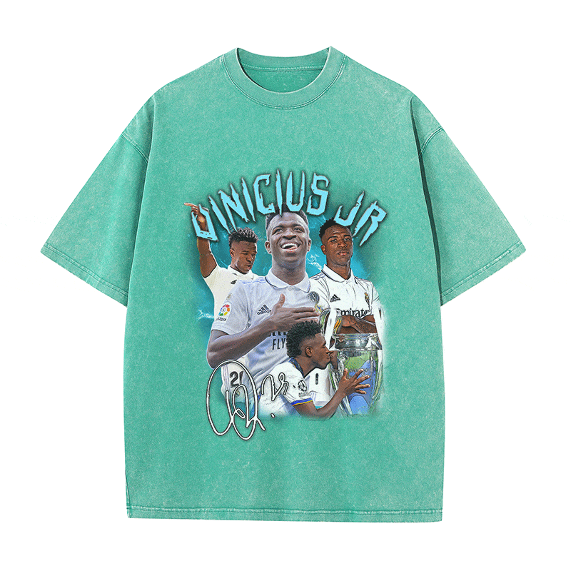 VINICIUS JR HEAVY WEIGHT COTTON TEE-9179