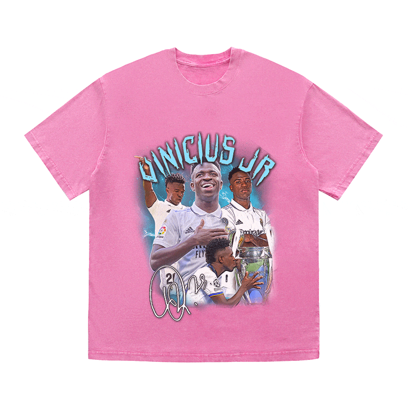 VINICIUS JR HEAVY WEIGHT COTTON TEE-9179