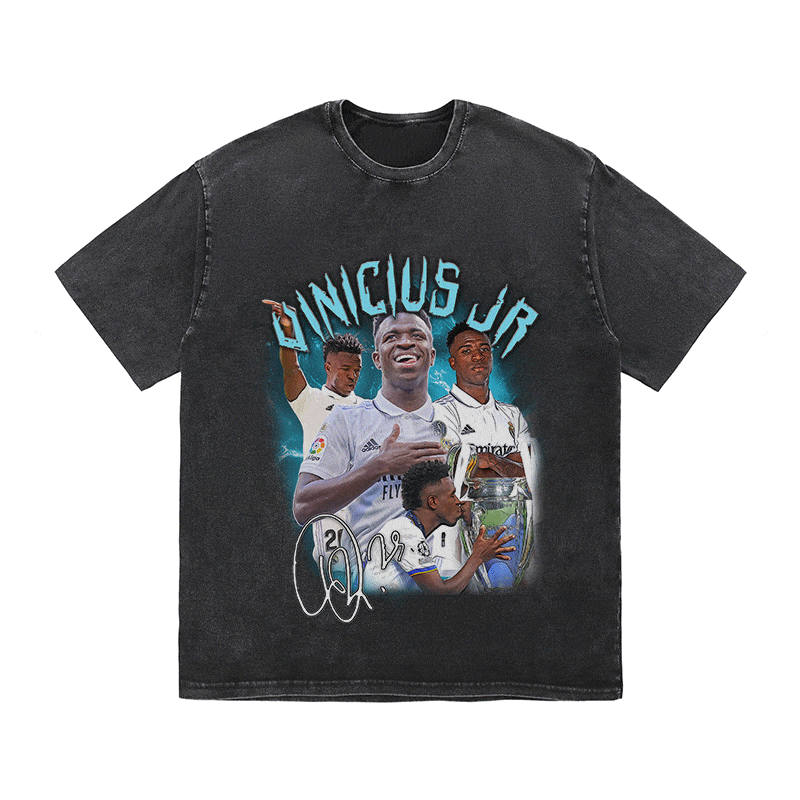 VINICIUS JR HEAVY WEIGHT COTTON TEE-9179