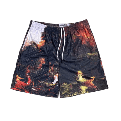 VOYAGE OF LIFE MESH SHORTS-8767
