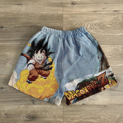 YOUNG GOKU TAPESTRY SHORTS