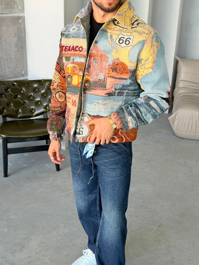 66 ROAD TAPESTRY JACKET
